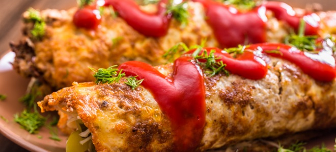 Бризоль — рецепты из курицы, фарша, свинины, сосисок и с сыром
