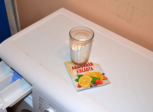 Чистка стиральной машины с лимонной кислотой от накипи