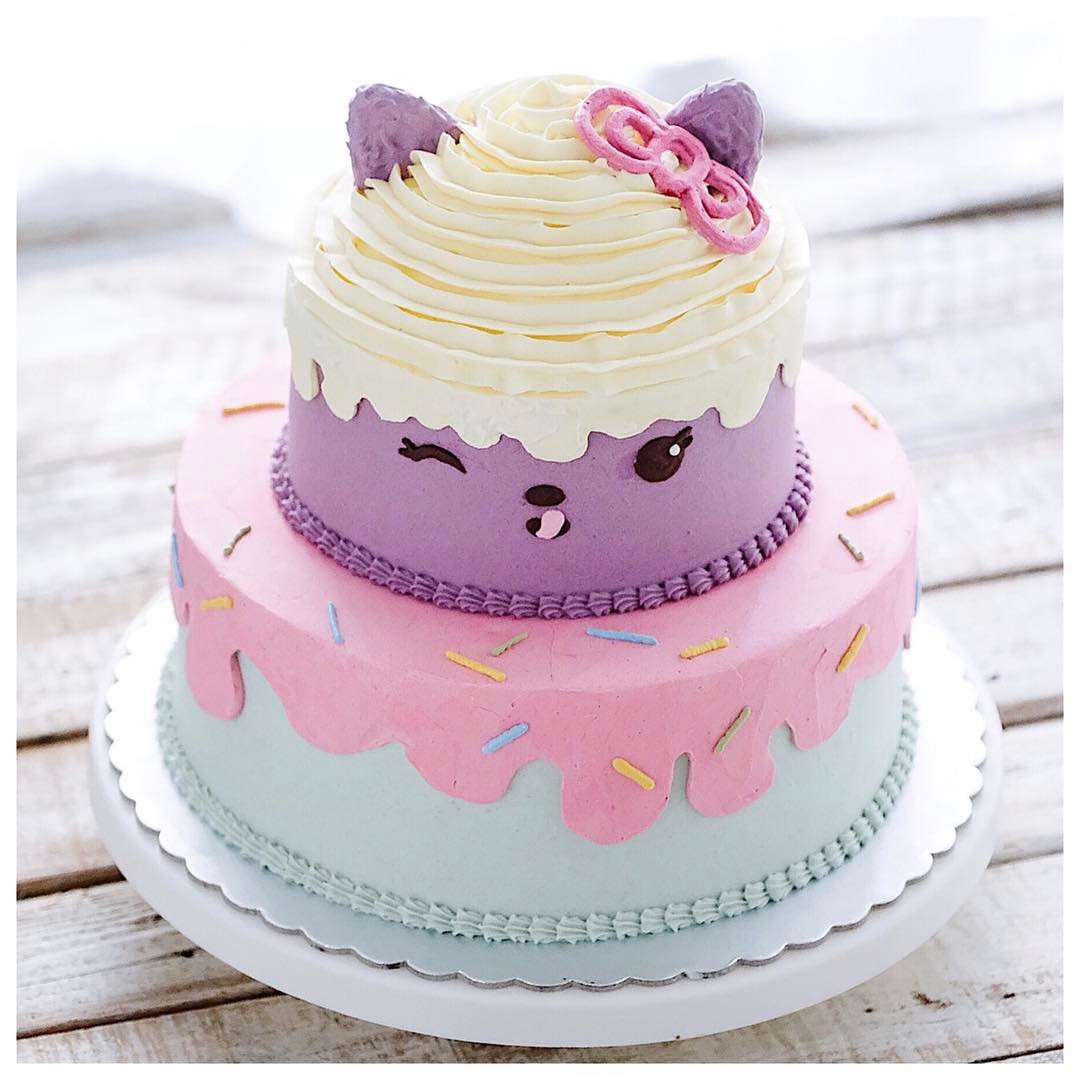 Фото торта на день рождения девочке