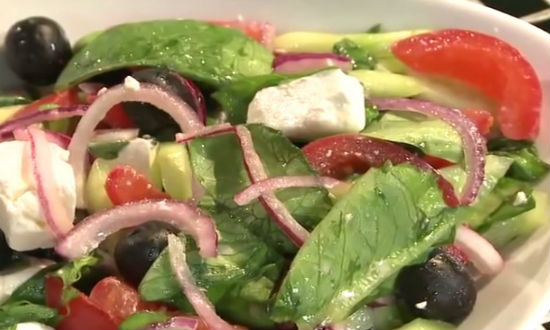 Греческий салат. Классический рецепт простого и вкусного салата с брынзой