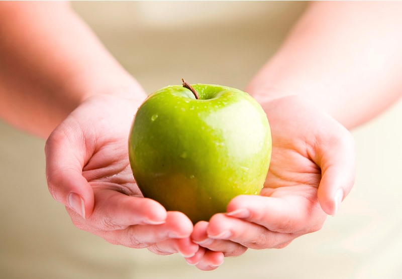 Определение пищевой ценности яблока
