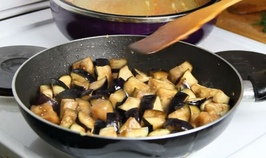 Овощное рагу, рецепт с кабачками и баклажанами