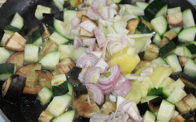 Рецепты приготовления овощного рагу — рататуй, с набором различных овощей