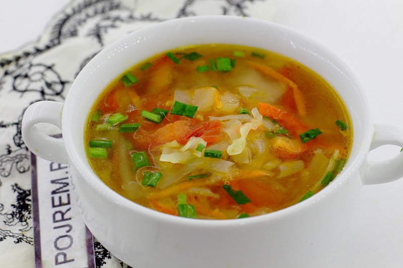 Щи Успенские. Суп получается вкусныим, лёгок в приготовлении и минимум продуктов!